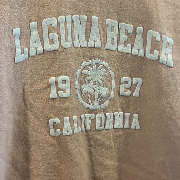 Laguna Beach Pink Crew Neck - Picture 3 of 8